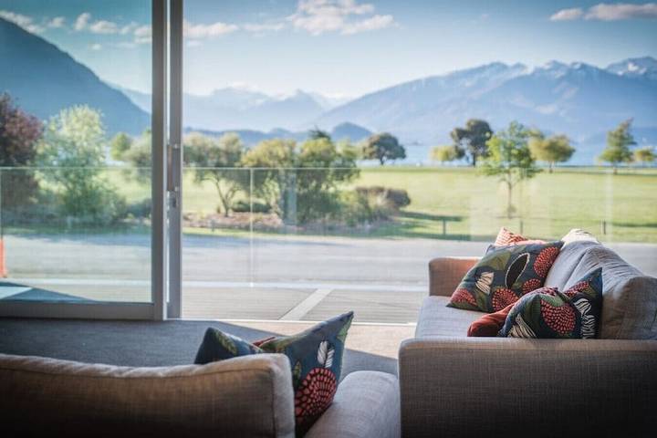 Location de vacances pour 8 personnes, avec balcon et jardin à Wanaka - 3
