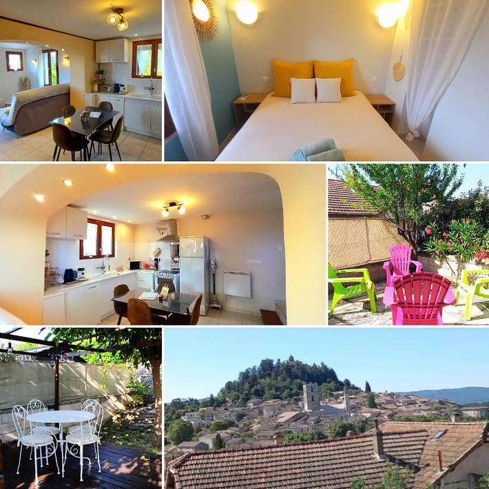 Location de vacances pour 4 personnes, avec vue et jardin, adapté aux familles à Forcalquier - 2