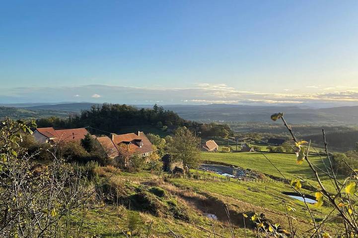Maison de vacances pour 5 personnes, avec Terrasse ainsi que Jardin et Piscine