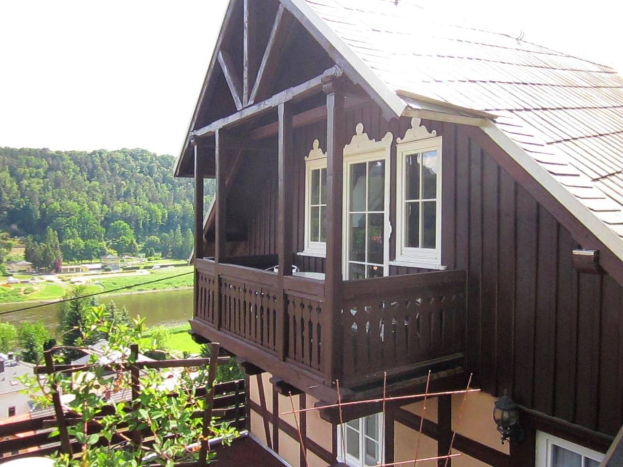Ganze Wohnung, Apartment with Balcony in Stadt Wehlen, Wehlen