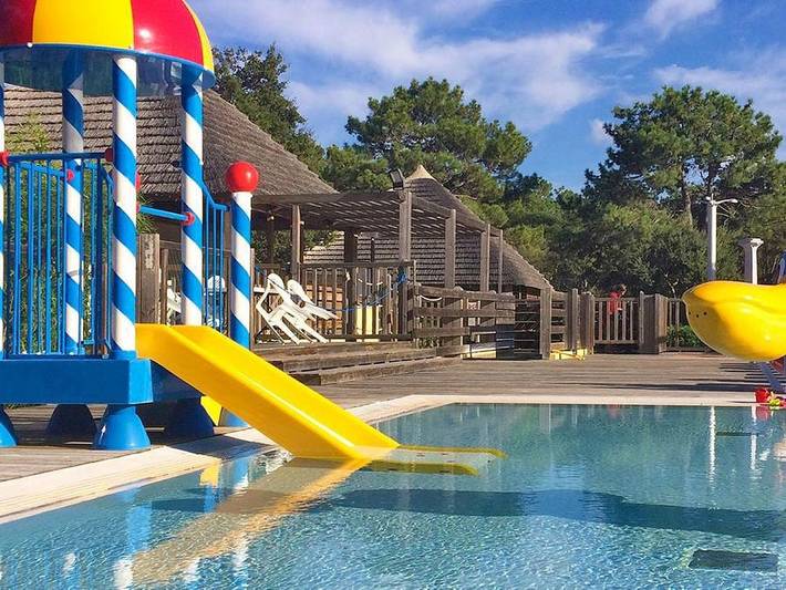 Camping San Damiano - Mobilheim 6 personen - 3 Zimmer "Déclick" 6 Pers. 32 m² ca. in Biguglia, Bastia und Umgebung