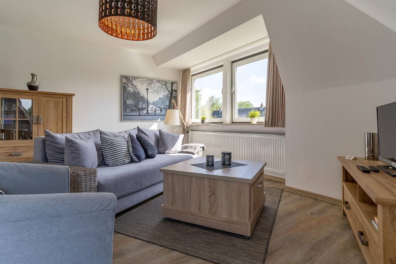 Ganze Wohnung, Geschmackvolle und moderne 2- Zimmerwohnung mit Balkon für 4 Personen in Tating, Eiderstedt
