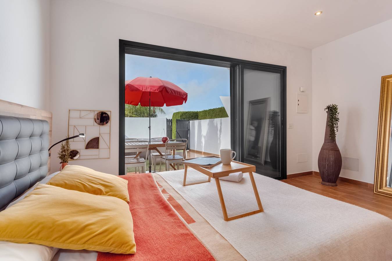 Ökologisches Apartment 'Golosa 4' mit beeindruckender Aussicht, Gemeinschaftspool & Wlan in Cañeño, La Orotava