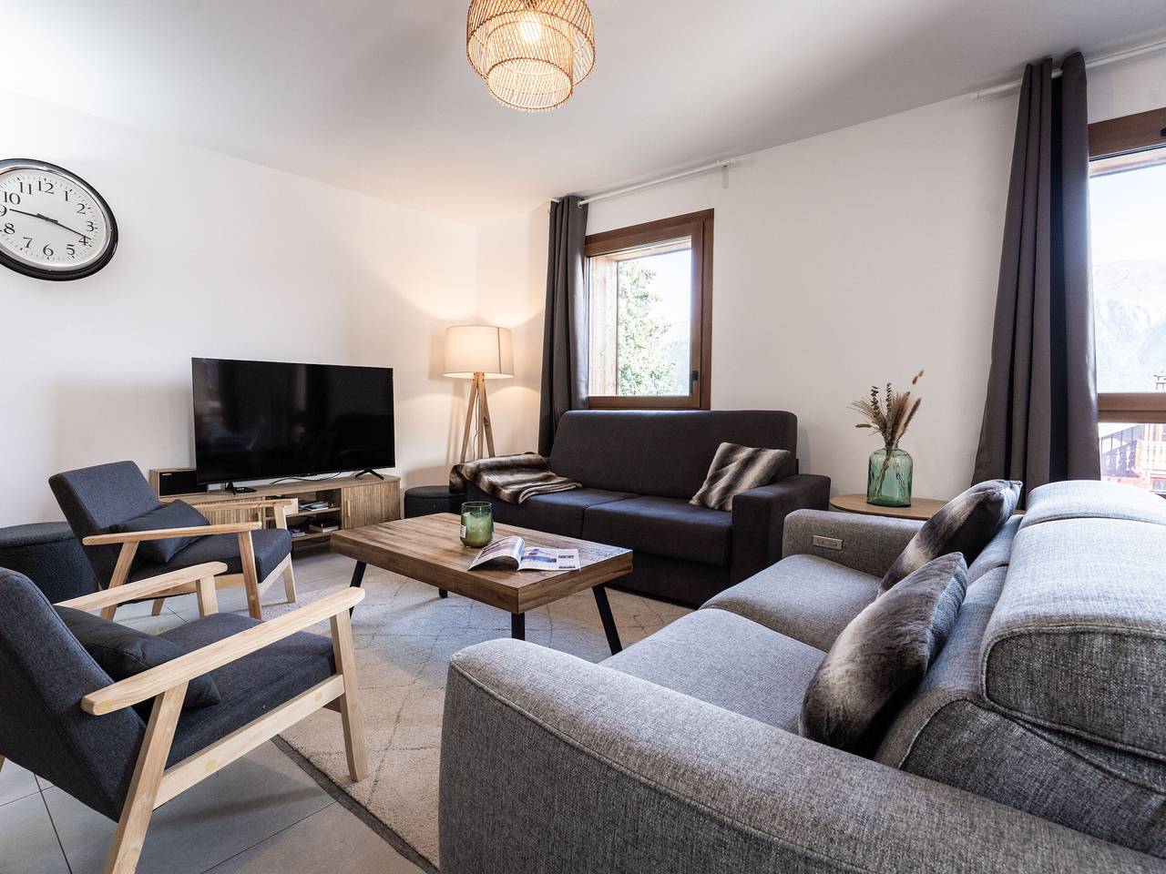 Apartamento entero, Apartamento Nuevo de 5 habitaciones a 20m de las pistas con garaje doble in La Plagne, Aime-la-Plagne
