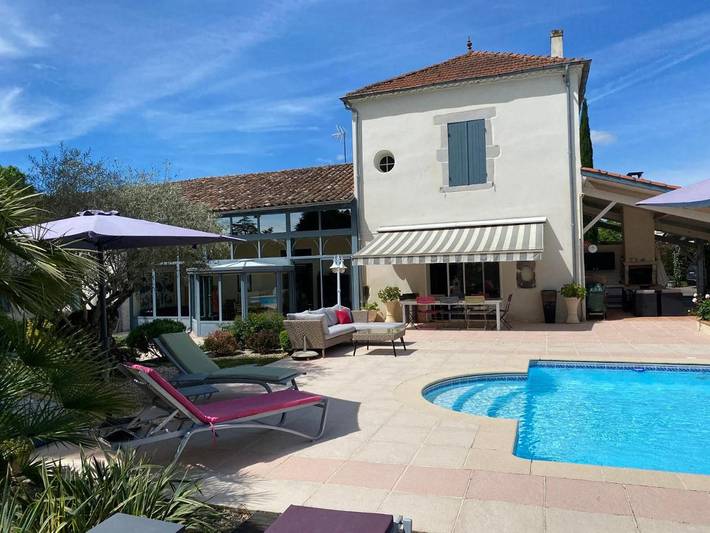 Location de vacances pour 8 personnes, avec Terrasse et Piscine à Clairac (Lot-et-Garonne) - 2