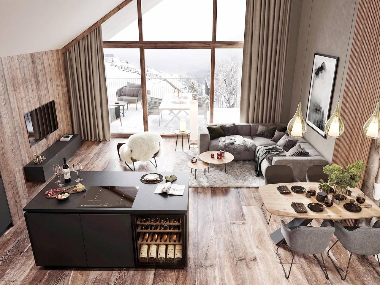 Geheel appartement, Appartement vlakbij skipistes in Ladis, Serfaus-Fiss-Ladis