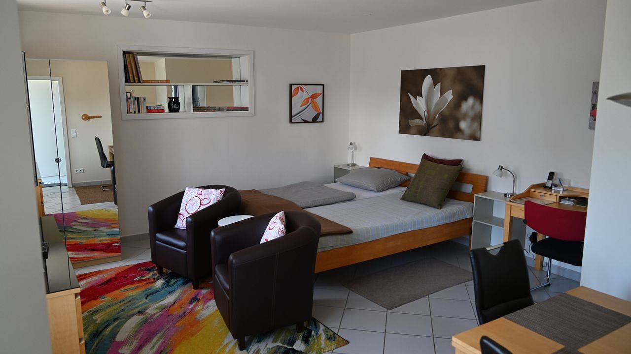 Ganze Ferienwohnung, Ferienwohnung für 2 Personen (32 m²) in Grenzach-Wyhlen in Grenzach-Wyhlen, Südschwarzwald