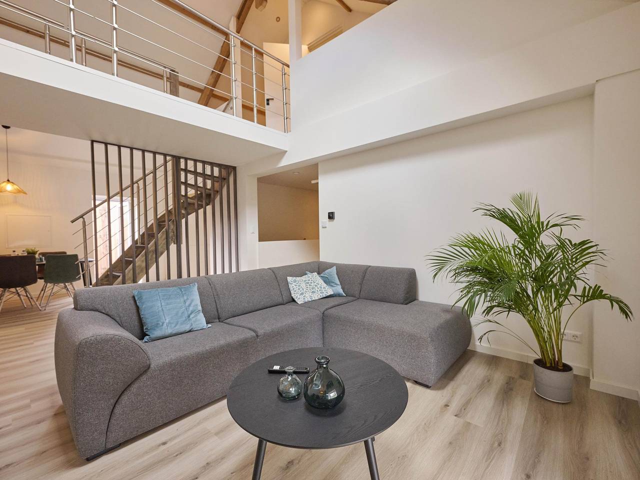 Luxe modern ingericht appartement met dakterras in Parkstad Limburg