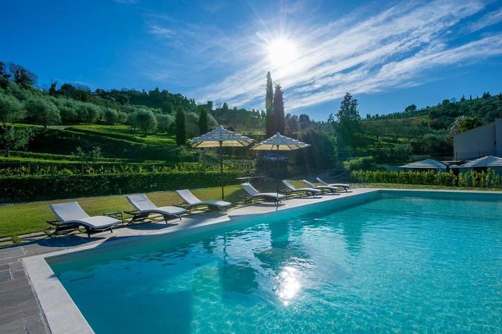 Maison d’hôte pour 2 personnes, avec vue et sauna ainsi que piscine et jardin à Greve In Chianti - 2