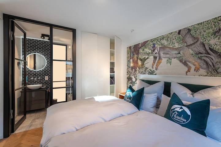 Holiday rental for 2 people, with garden and sauna as well as terrace in Tegernsee