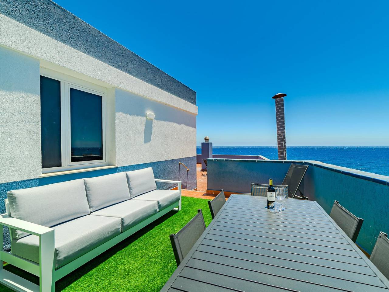 Apartamento vacacional entero, Caletillas Vista Mar Atico in Arigoña, Las Caletillas