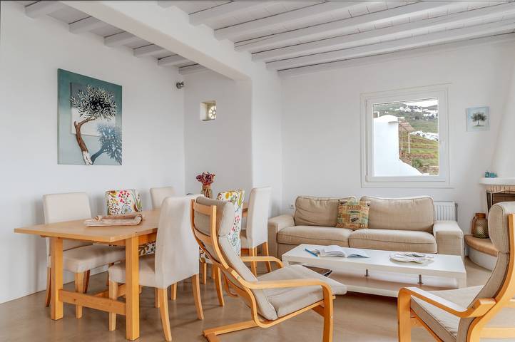 Location de vacances pour 8 personnes, avec jardin et balcon dans Tinos - 4