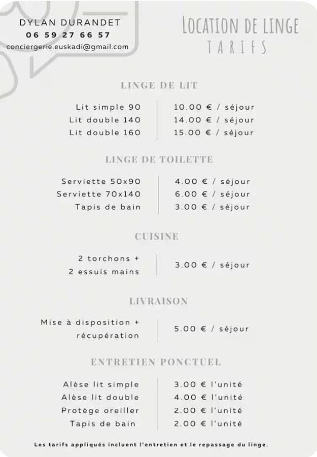 Gîte pour 4 personnes, avec terrasse ainsi que vue et piscine dans Golf De La Nivelle - 2