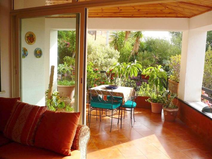 Ferienhaus mit Meerblick für 7 Personen, mit Ausblick und Garten, kinderfreundlich in Palermo - 4