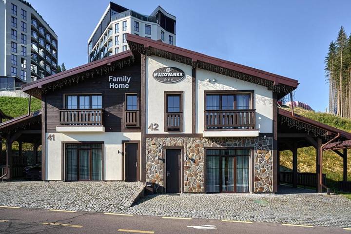 Chalet pour 6 personnes, avec terrasse