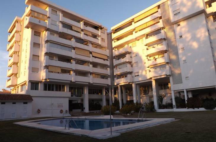 Entire apartment, Apartment in Miramar Fuengirola Ii with Pool, Wi-Fi, A/C, Terrace & Garden in Fuengirola, Costa del Sol