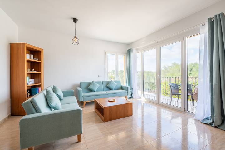 Entire apartment, Apartment "Ferrera Soul 1B" near the beach with Wi-Fi and terrace (tourist tax included) in Cala Serena, Felanitx
