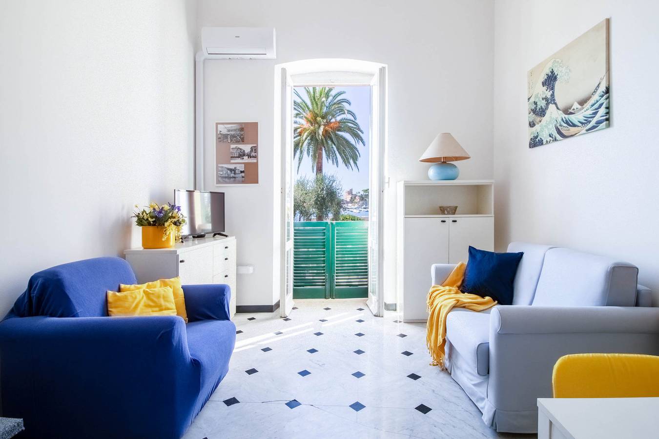 Apartamento entero, Apartamento de vacaciones para 2 personas con balcón in Rapallo (Ciudad), Rapallo