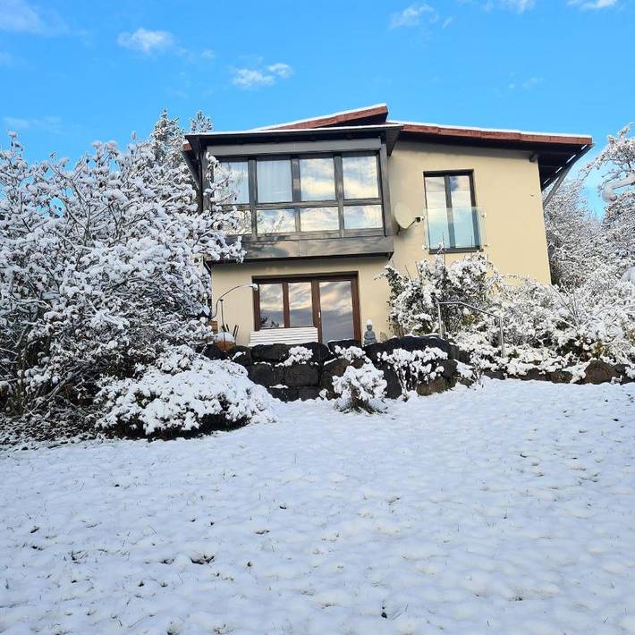 Hütte für 4 Personen, mit Terrasse und Garten sowie Ausblick an der Rhön - 2
