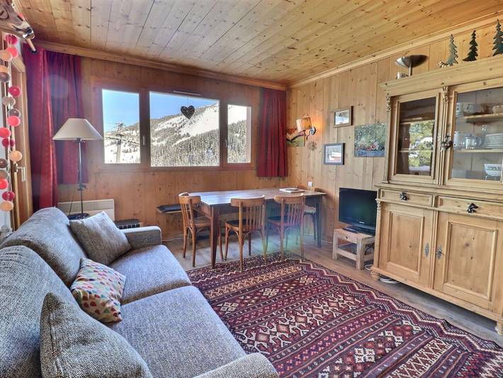 Gîte pour 4 personnes, avec balcon dans Méribel-Mottaret