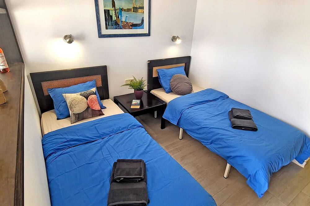 Apartamento entero, Ferienwohnung Aurora in Giniginamar, Meerblick, Gemeinschaftspool in Giniginamar, Tuineje