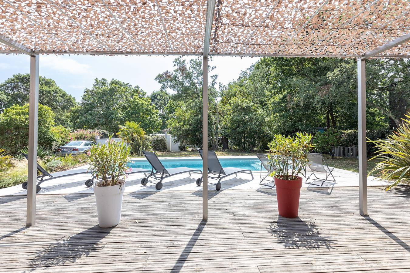Villa in Strandnähe mit Pool und Wlan in Moliets-et-Maa, Côte d’Argent