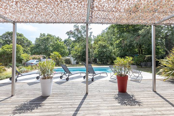 Location de vacances pour 10 personnes, avec jardin, adapté aux familles à Moliets-et-Maa - 4