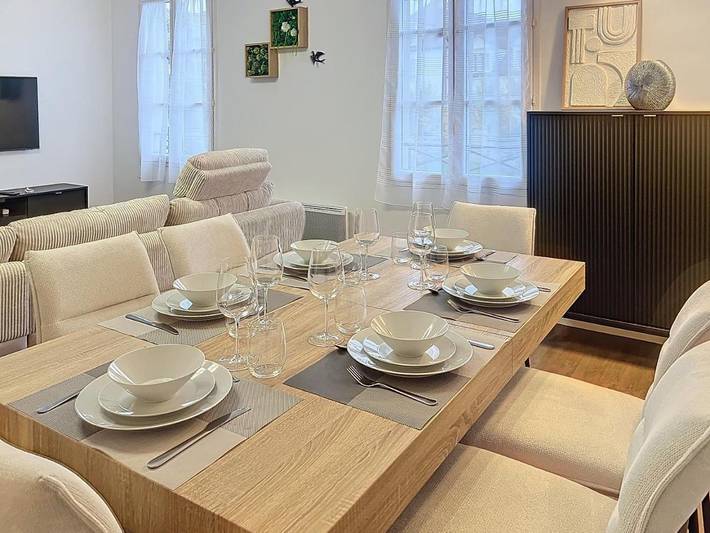 Gîte pour 6 personnes, avec bassin pour enfant et vue à Bailly-Romainvilliers - 2