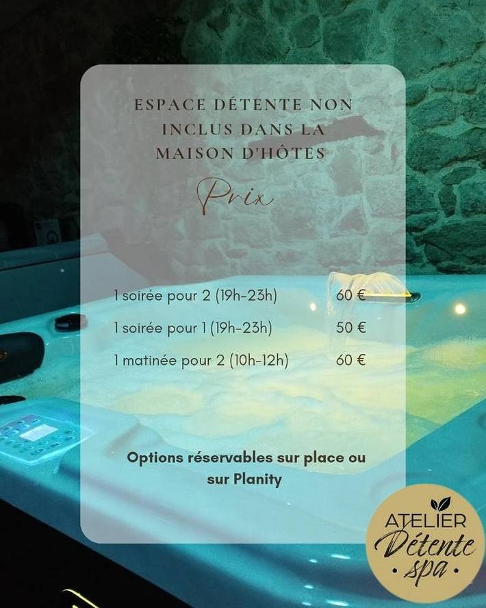 Maison d’hôte pour 4 personnes, avec Jacuzzi et Terrasse ainsi que Jardin et Piscine en Gironde - 4