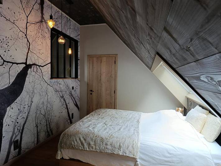Chambre d’hôte pour 2 personnes, avec Jacuzzi ainsi que Terrasse et Jardin à Frasnes-lez-Anvaing