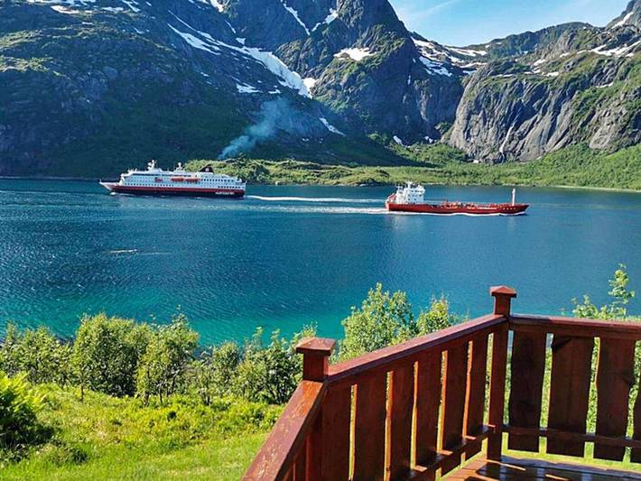 Ferienhaus für 6 Personen, mit Terrasse, kinderfreundlich in Nordland