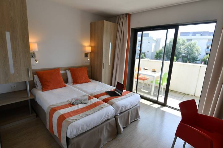 Estudio entero, Estudio para 2 personas con balcón in Bruges (Gironda), Región de Burdeos