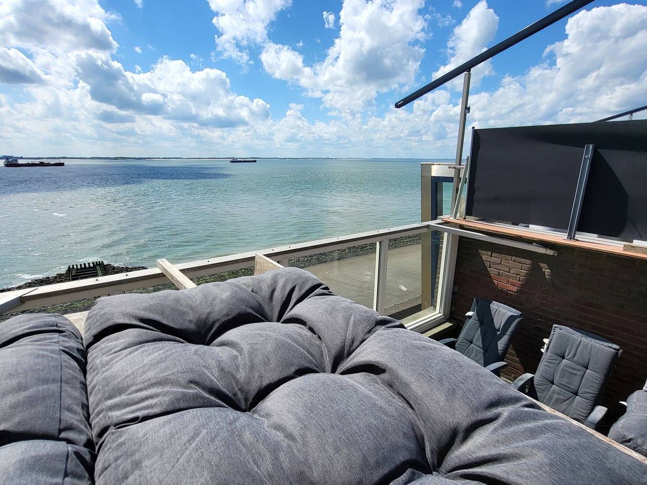 "Zeezicht" mit einzigartigem Meerblick in Vlissingen, Walcheren