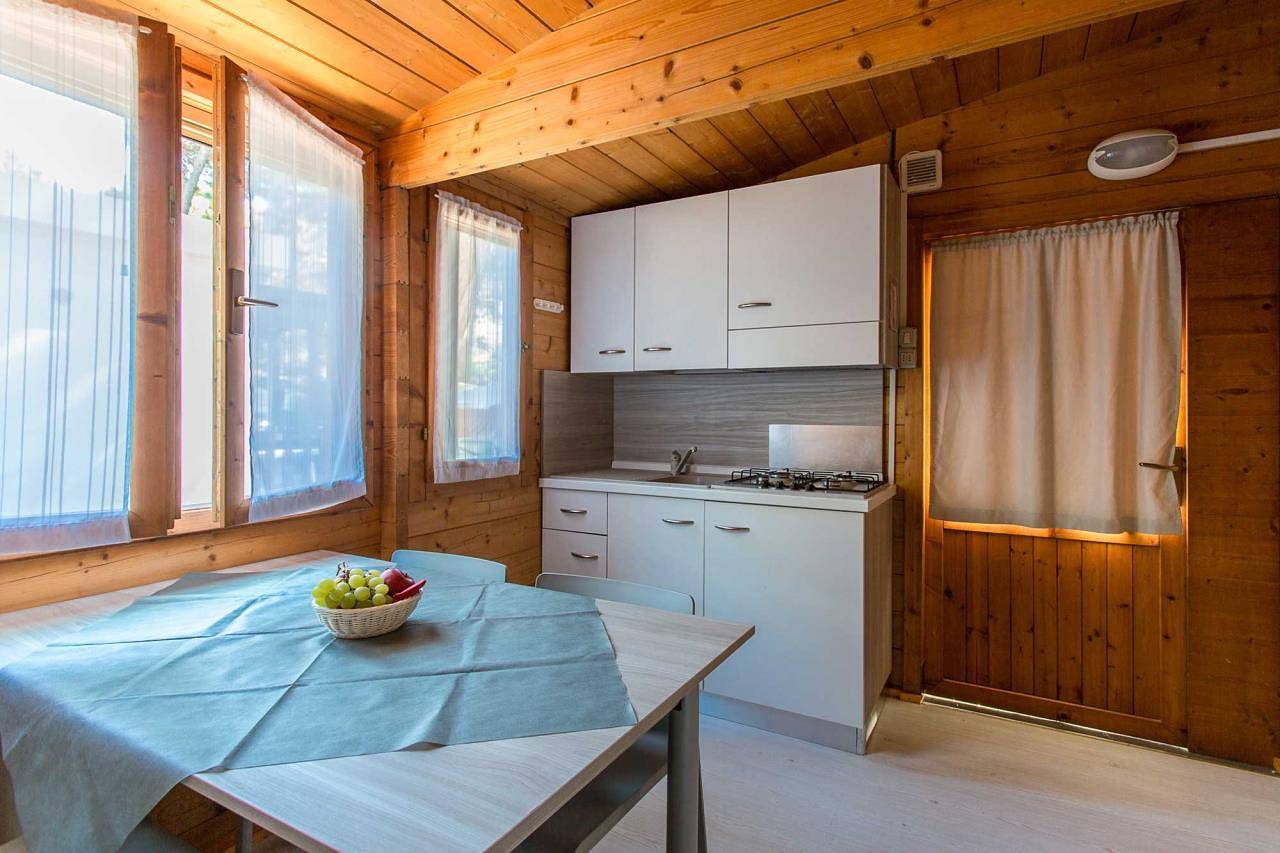 Marina Romea Camping Village Chalet Comfort für 4 Personen  in Ravenna Provinz