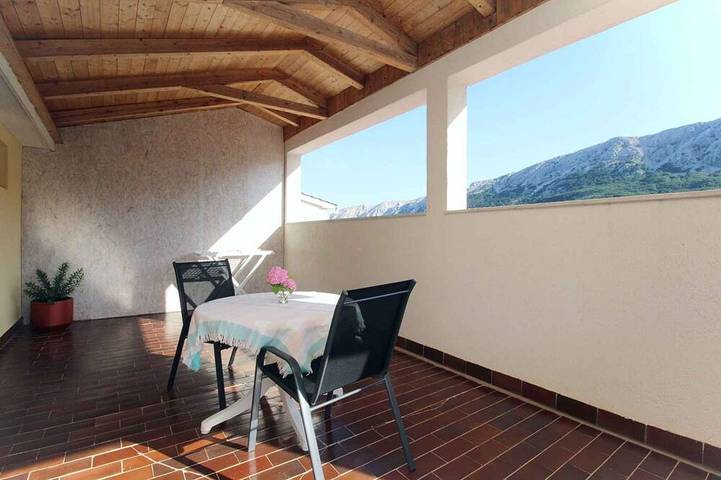 Ferienhaus für 2 Personen, mit Balkon - 1