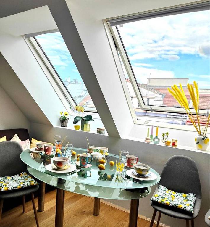 Ferienwohnung für 5 Personen, mit Garten und Ausblick in Wien - 4