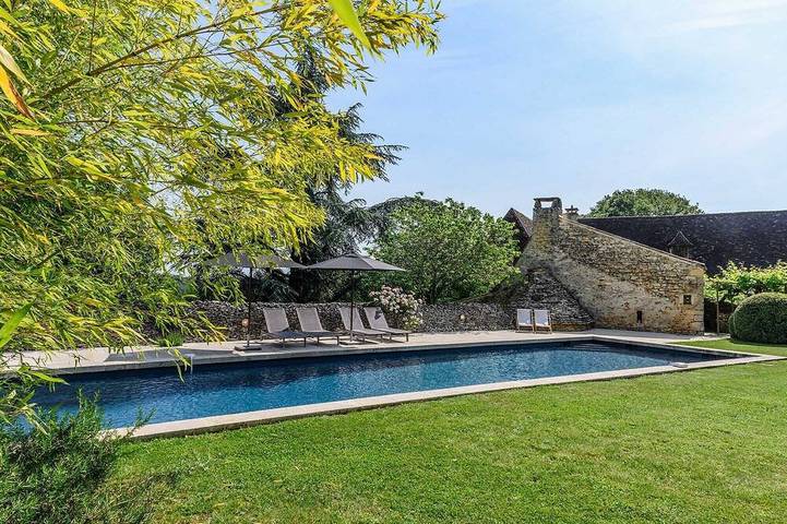 Maison de vacances pour 14 personnes, avec jardin, animaux acceptés