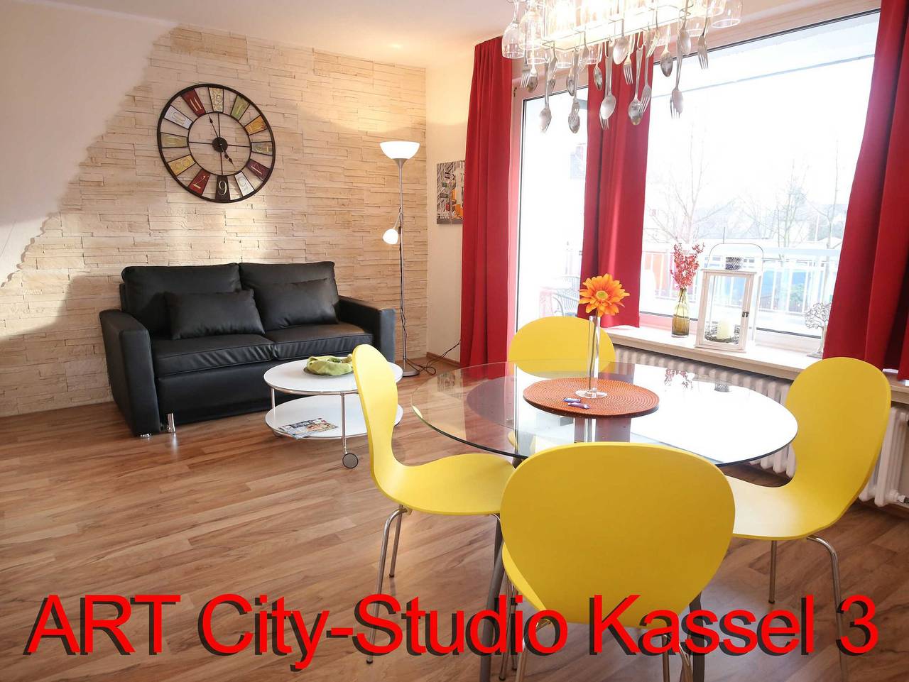 Ganze Ferienwohnung, Art City Studio Kassel 3 in Vellmar, Hessisches Bergland