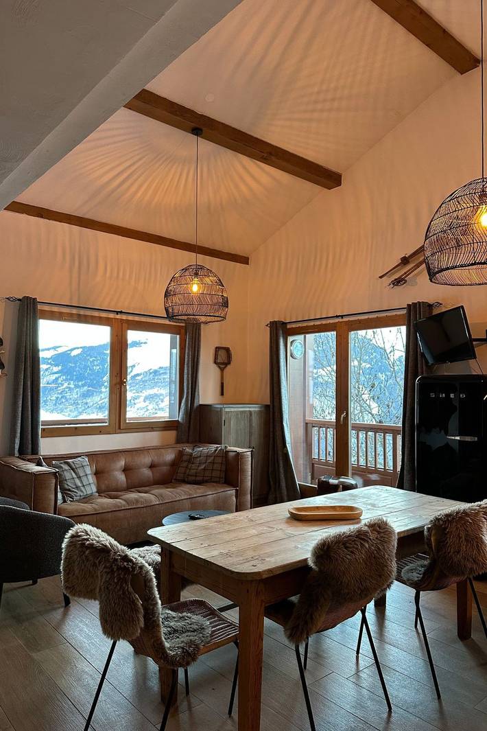 Gîte pour 6 personnes, avec balcon dans Plagne Montalbert - 3