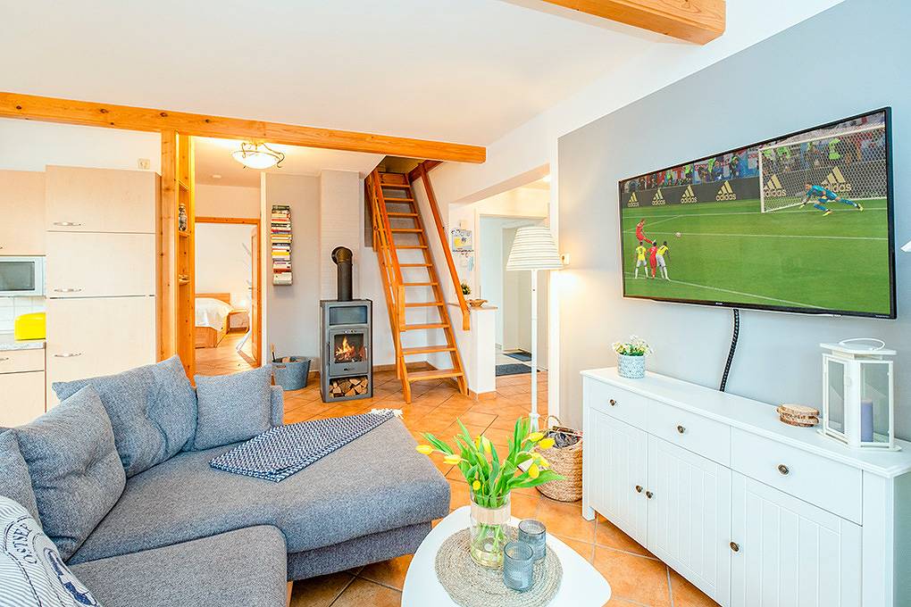 Apartamento vacacional entero, D 022.035C - Dachgeschoß, An der Mühle in Trassenheide, Usedomer Norden