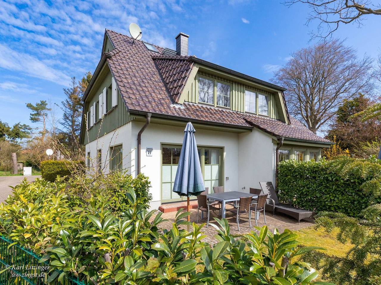 Ferienhaus in Zingst ab 155€ pro Nacht