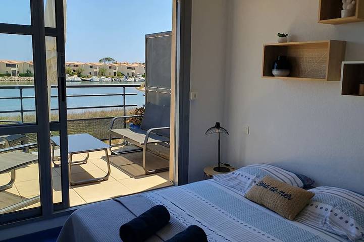 Gîte pour 4 personnes, avec terrasse dans Leucate naturiste - 3