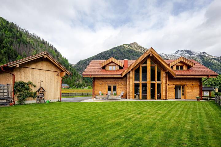 Chalet für 8 Personen, mit Terrasse und Garten in Mallnitz