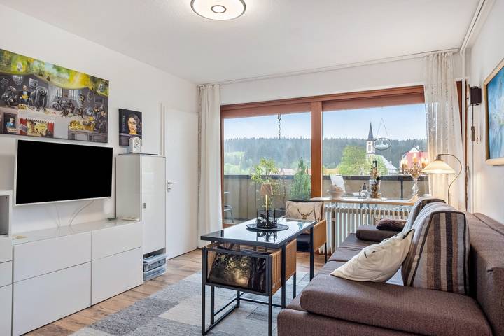 Ferienwohnung für 3 Personen, mit Sauna und Balkon im Schwarzwald - 2