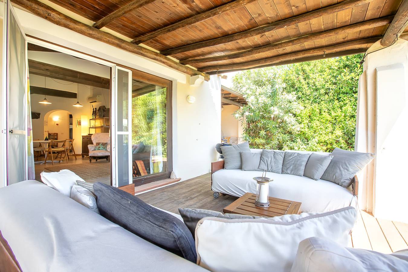 Ferienhaus 'Medit' mit privater Terrasse, Wlan und Klimaanlage in Stagno di Casaraccio, Punta De Su Turrione