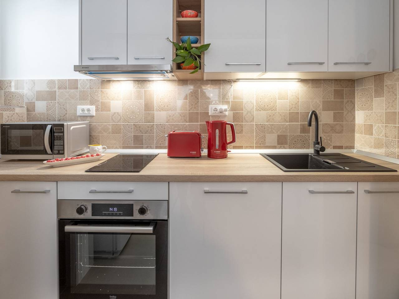 Ganze Wohnung, Apartment mit kleiner Terrasse in Makarska, Makarska Riviera