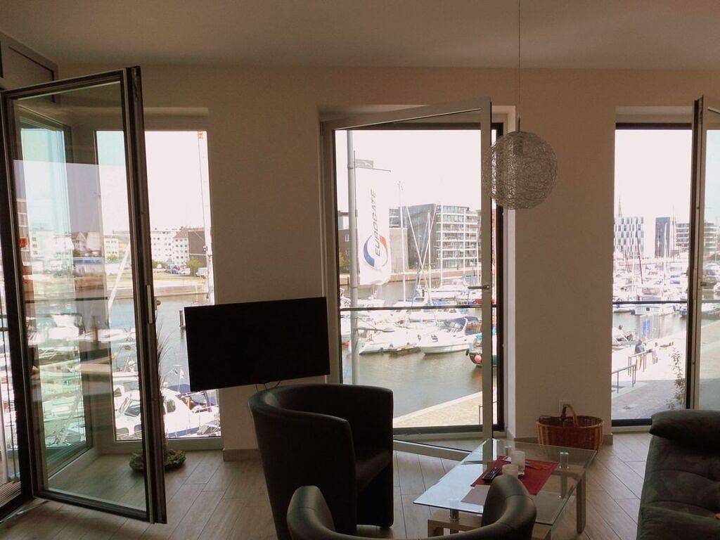 Neuer Hafen - 180° unverbauter Traumblick in Bremerhaven-Mitte, Bremerhaven