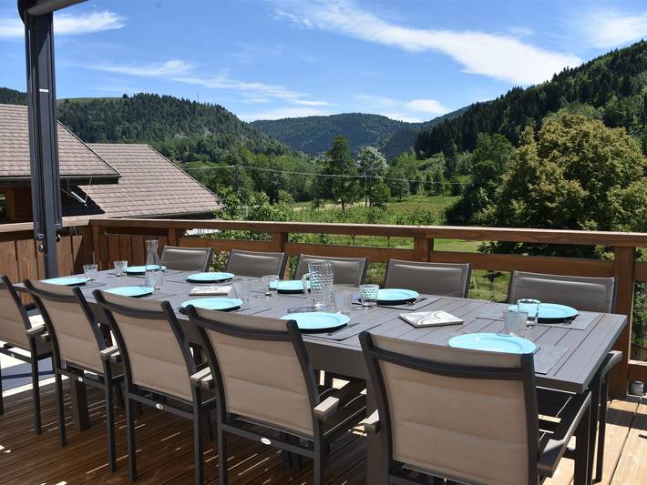 Casa rural 4 estrellas con sauna y terrazas para 14 pers. in Ventron, Parque natural regional de los Ballons des Vosges