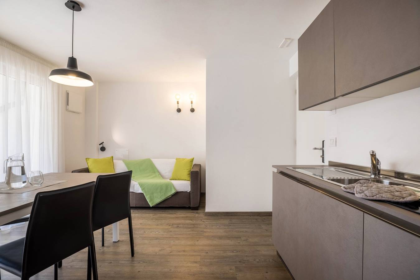 Ganze Wohnung, Ferienwohnung "Cinch Residenz Bun Sté" mit Bergblick, Sauna & Balkon in San Vigilio di Marebbe, Enneberg