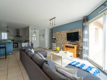 Maison de vacances pour 8 personnes, avec terrasse dans Lac d'Aureilhan